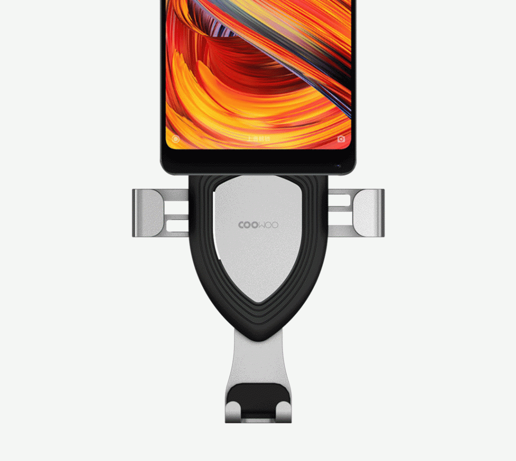 At last I found a good smartphone holder in the supply, thanks to Xiaomi!